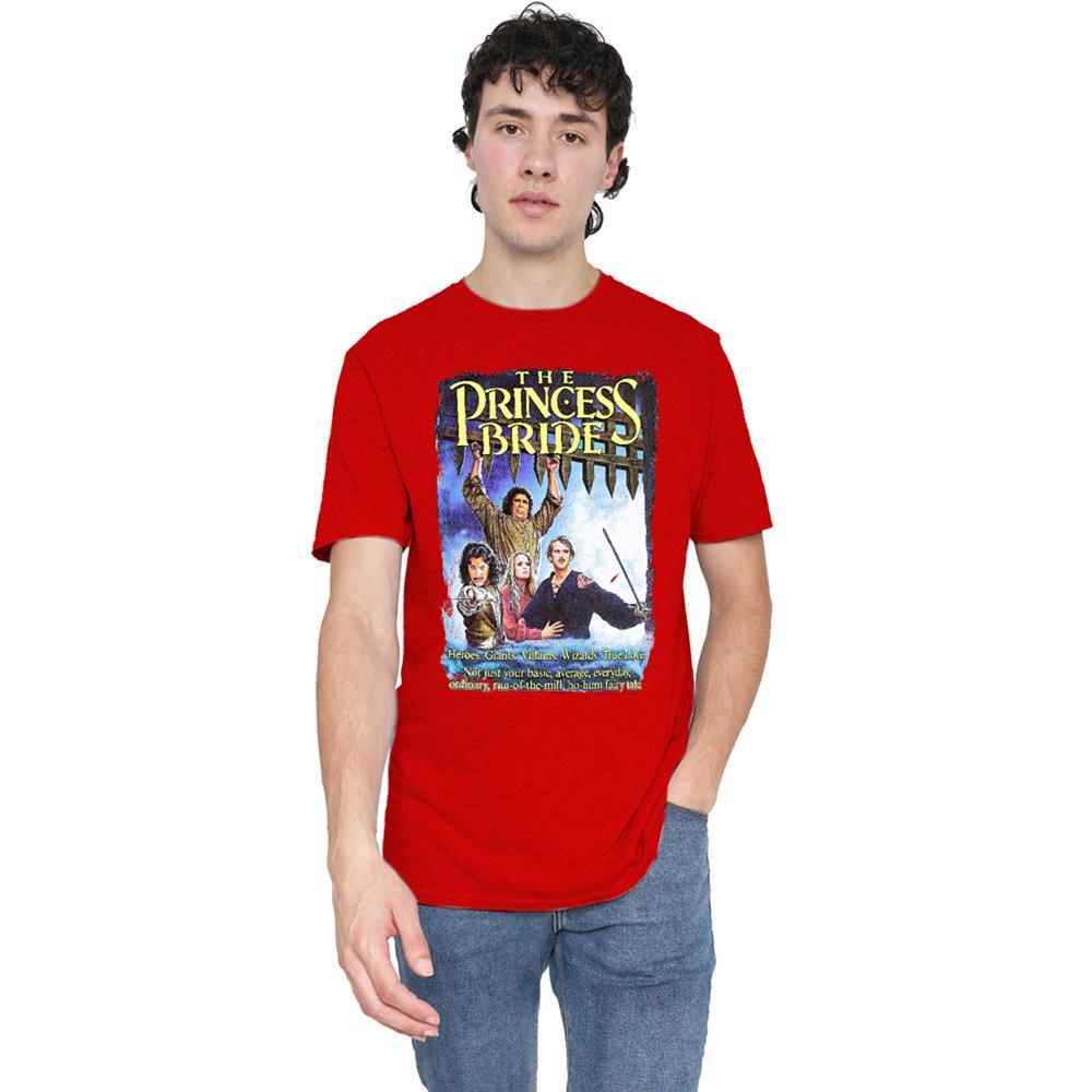 Red - Lifestyle - The Princess Bride Unisex Adult Alt Poster Heather T-Shirt