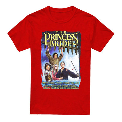 Red - Front - The Princess Bride Unisex Adult Alt Poster Heather T-Shirt