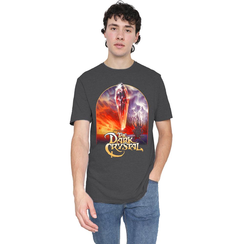 Charcoal - Lifestyle - Dark Crystal Unisex Adult Poster Heather T-Shirt