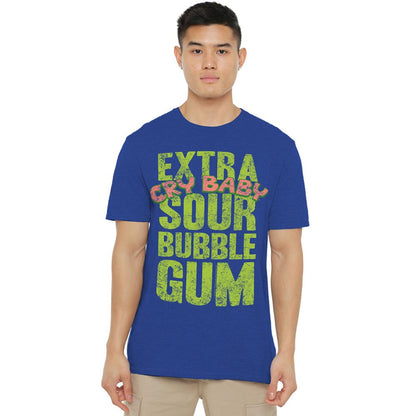 Royal Blue - Lifestyle - Dubble Bubble Unisex Adult Extra Sour Heather T-Shirt