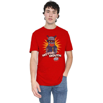 Red - Lifestyle - Dubble Bubble Unisex Adult Motor Mouth Heather T-Shirt