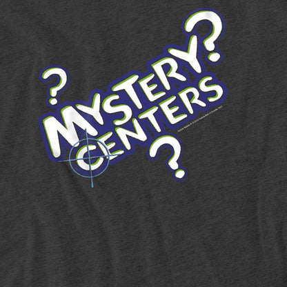 Charcoal - Side - Dubble Bubble Unisex Adult Mystery Centers Heather T-Shirt