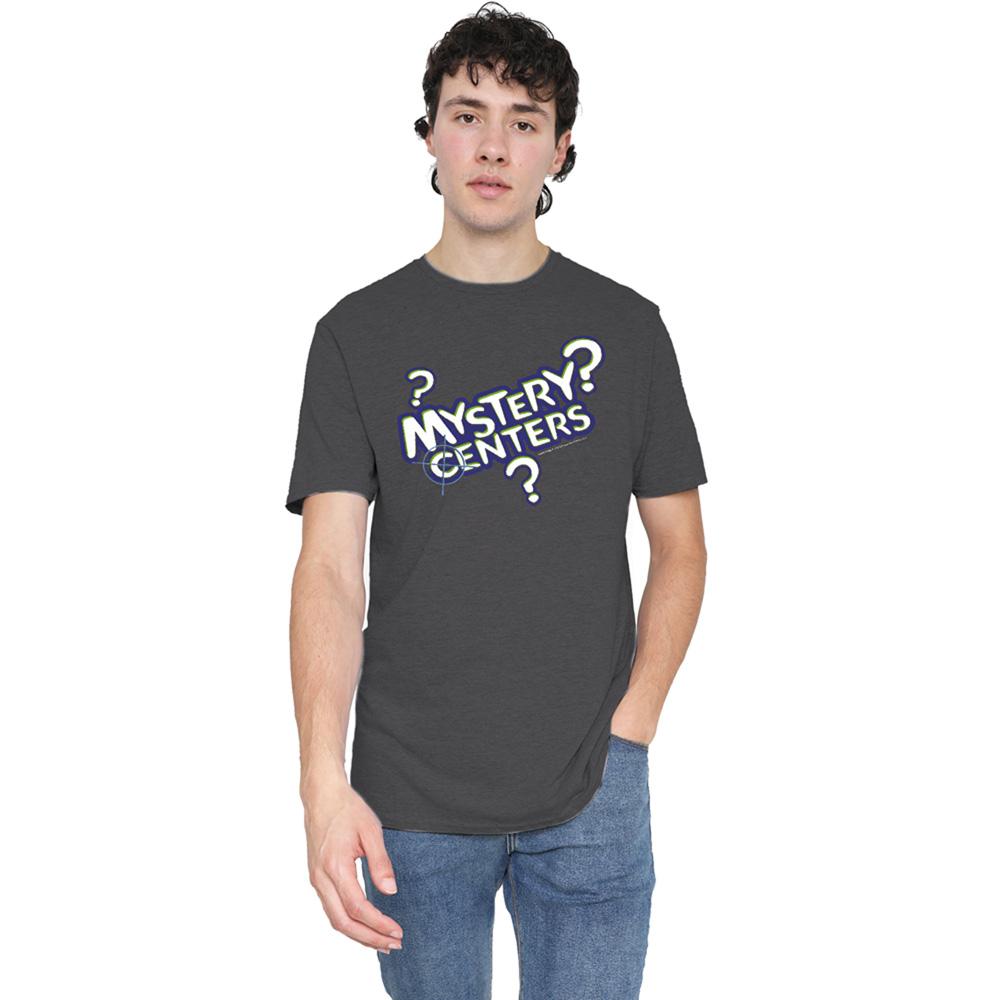 Charcoal - Lifestyle - Dubble Bubble Unisex Adult Mystery Centers Heather T-Shirt