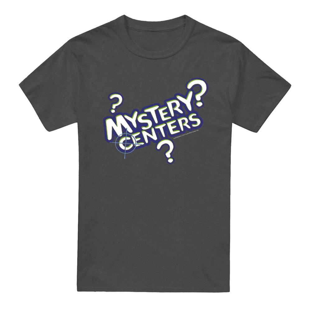 Charcoal - Front - Dubble Bubble Unisex Adult Mystery Centers Heather T-Shirt
