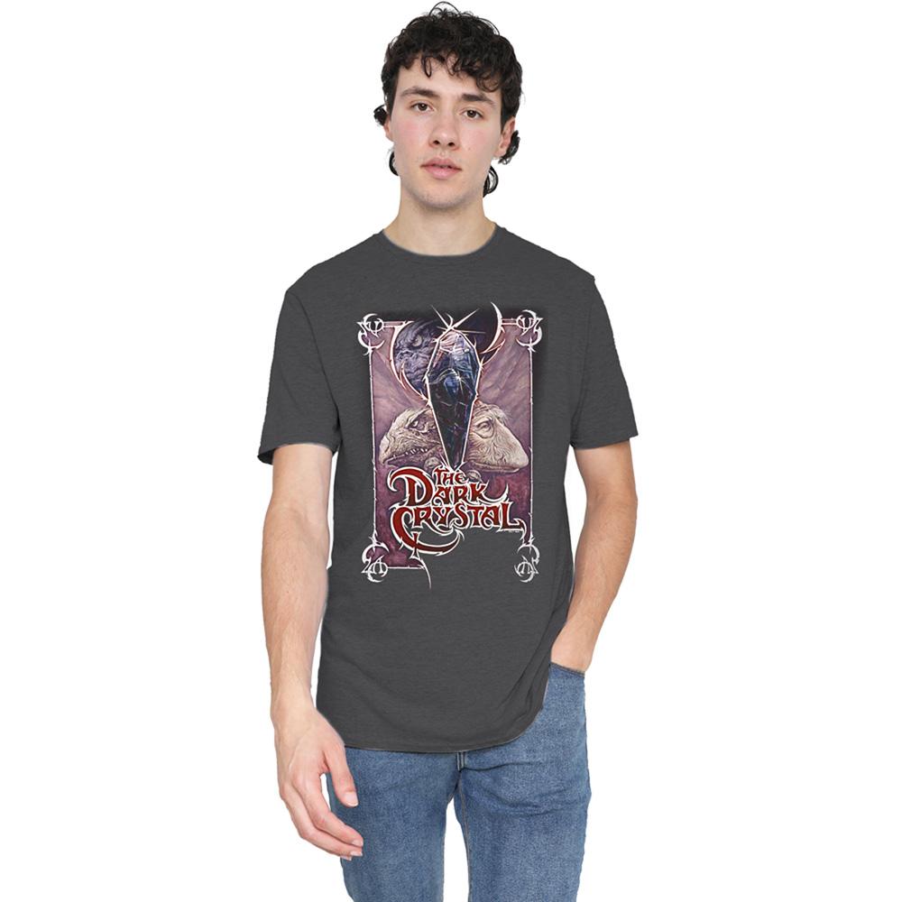 Charcoal - Lifestyle - Dark Crystal Unisex Adult Wicked Poster Heather T-Shirt