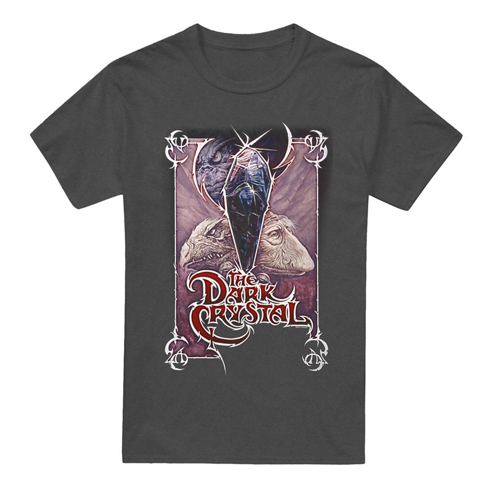 Charcoal - Front - Dark Crystal Unisex Adult Wicked Poster Heather T-Shirt
