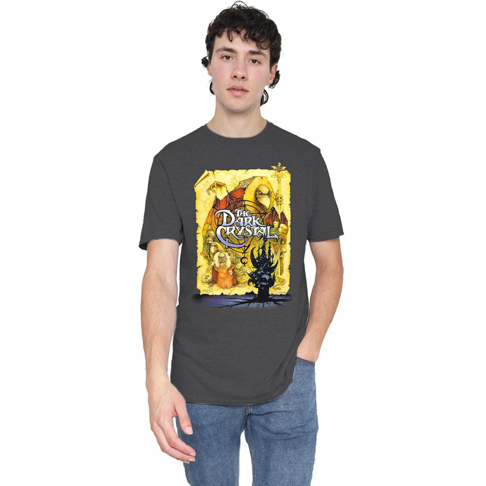 Charcoal - Lifestyle - Dark Crystal Unisex Adult Poster Heather T-Shirt