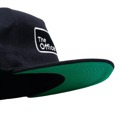 Black - Lifestyle - The Office Mens Logo Snapback Baseball Cap