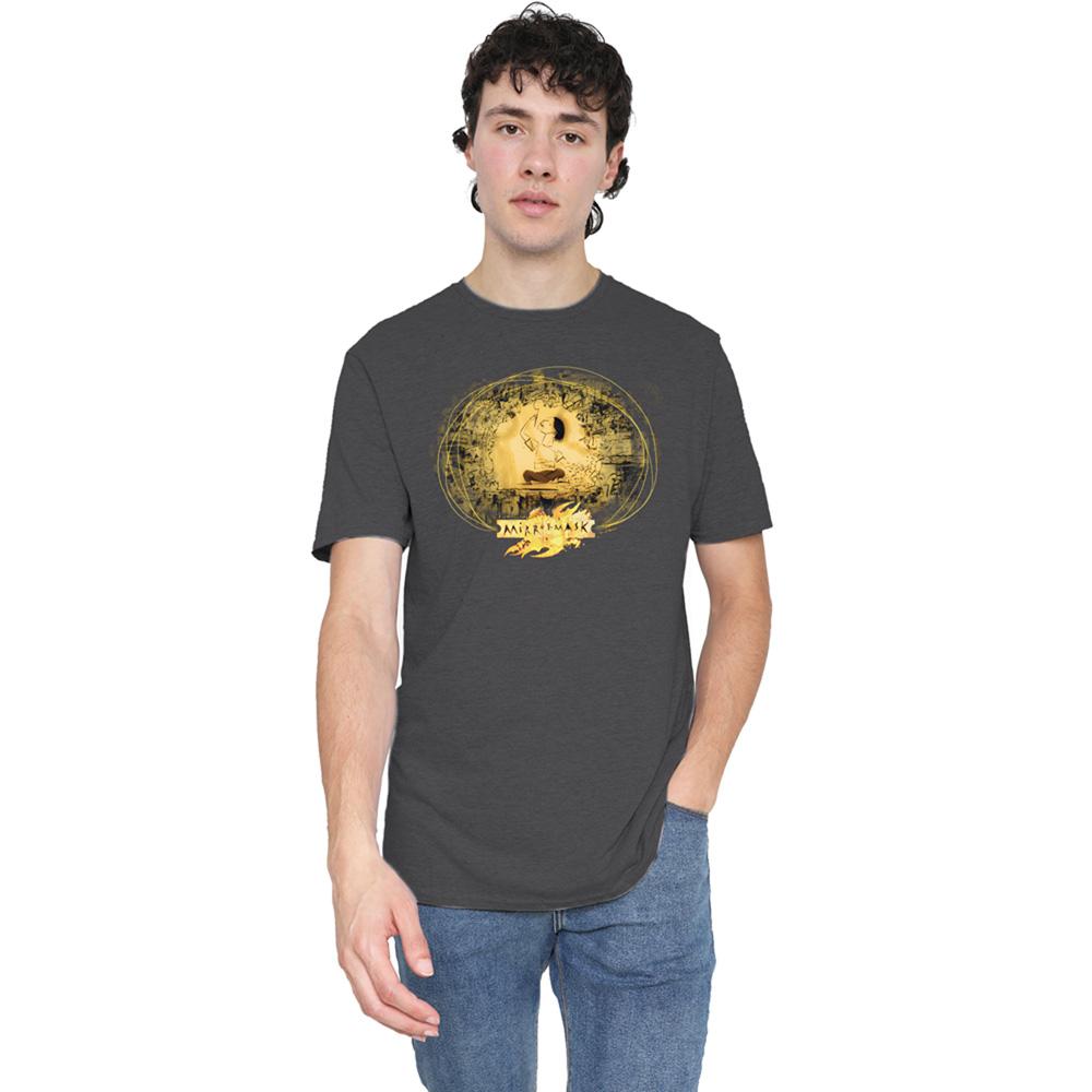 Charcoal - Lifestyle - MirrorMask Unisex Adult Sketch Heather T-Shirt