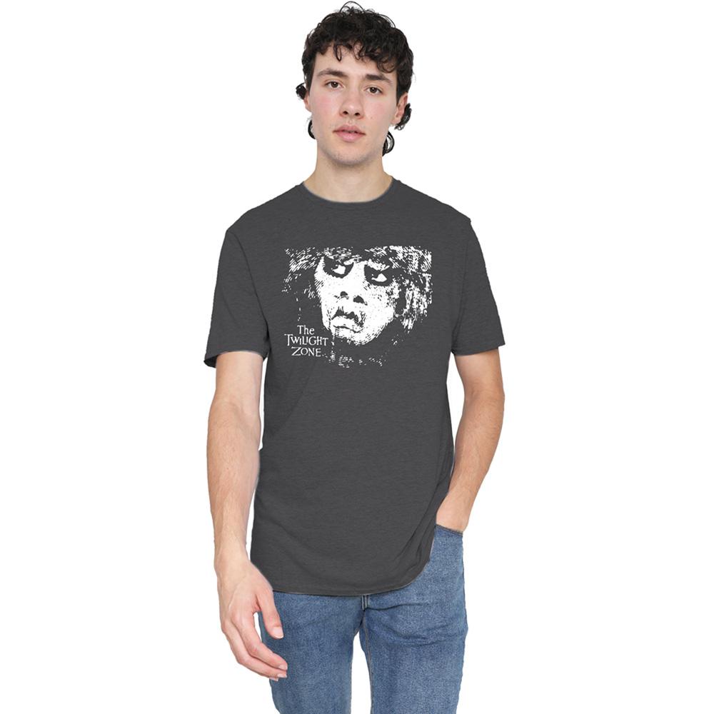 Charcoal - Lifestyle - The Twilight Zone Unisex Adult Winger Heather T-Shirt