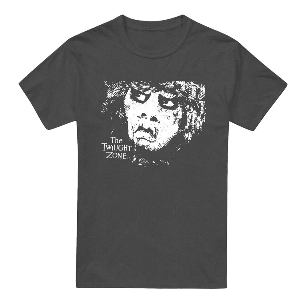 Charcoal - Front - The Twilight Zone Unisex Adult Winger Heather T-Shirt