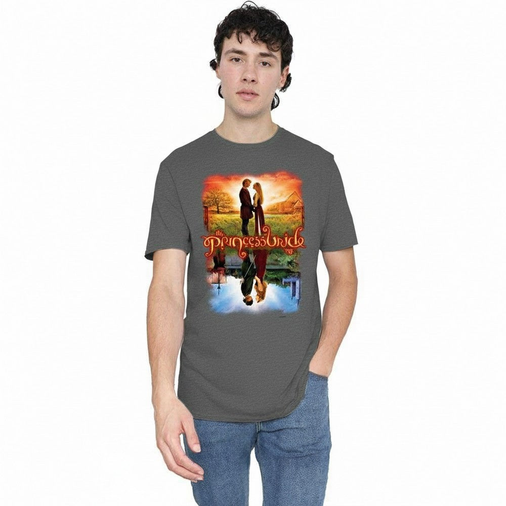 Charcoal - Lifestyle - The Princess Bride Unisex Adult Poster Heather T-Shirt