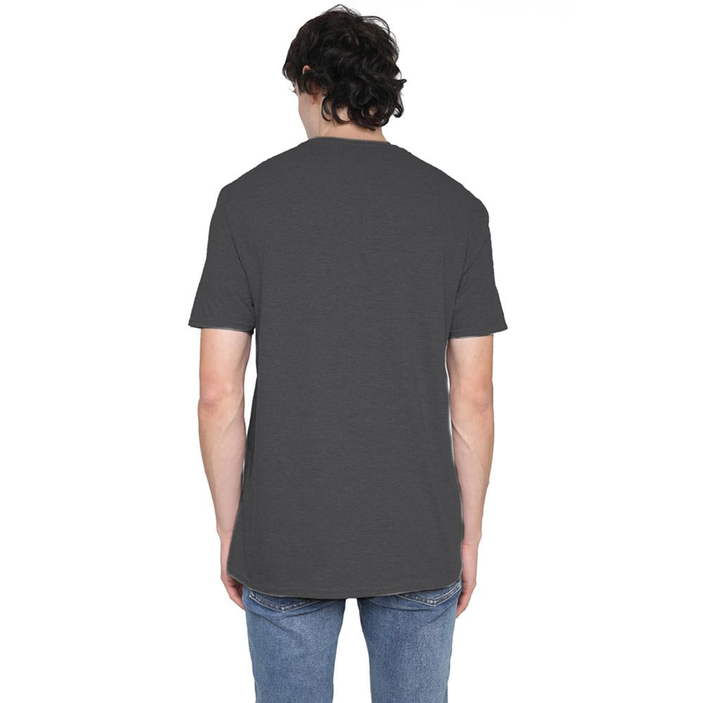 Charcoal - Lifestyle - Sesame Street Unisex Adult Elmo Heather T-Shirt