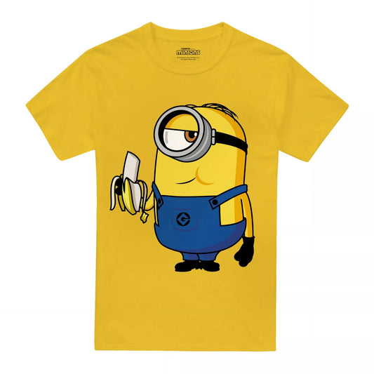 Daisy Yellow - Front - Minions Mens Banana T-Shirt