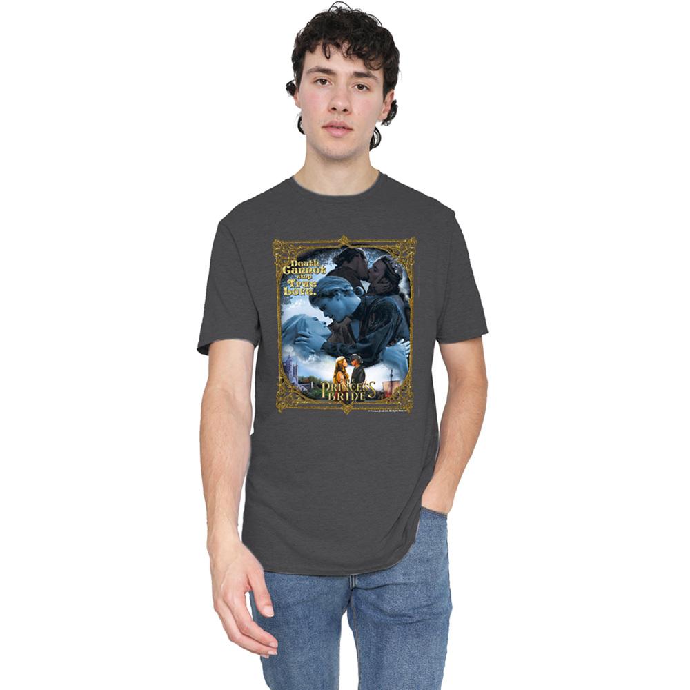 Charcoal - Back - The Princess Bride Unisex Adult Timeless Heather T-Shirt