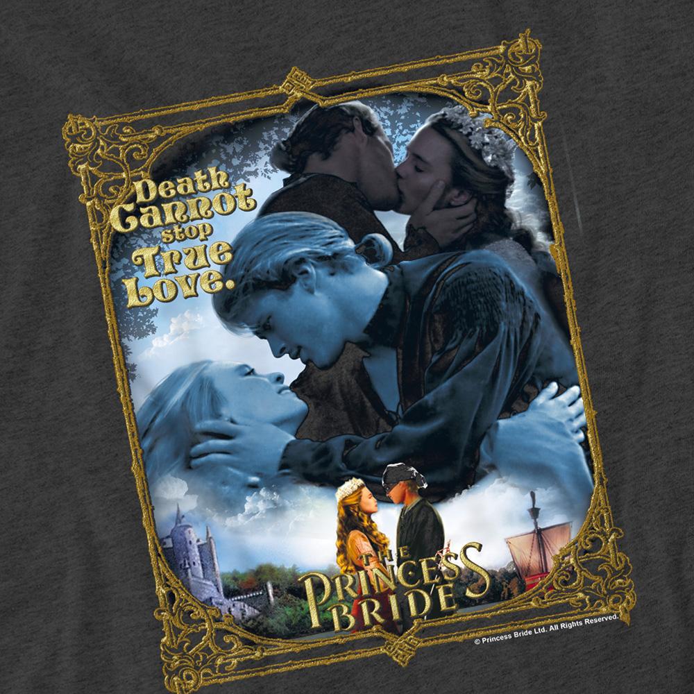 Charcoal - Side - The Princess Bride Unisex Adult Timeless Heather T-Shirt