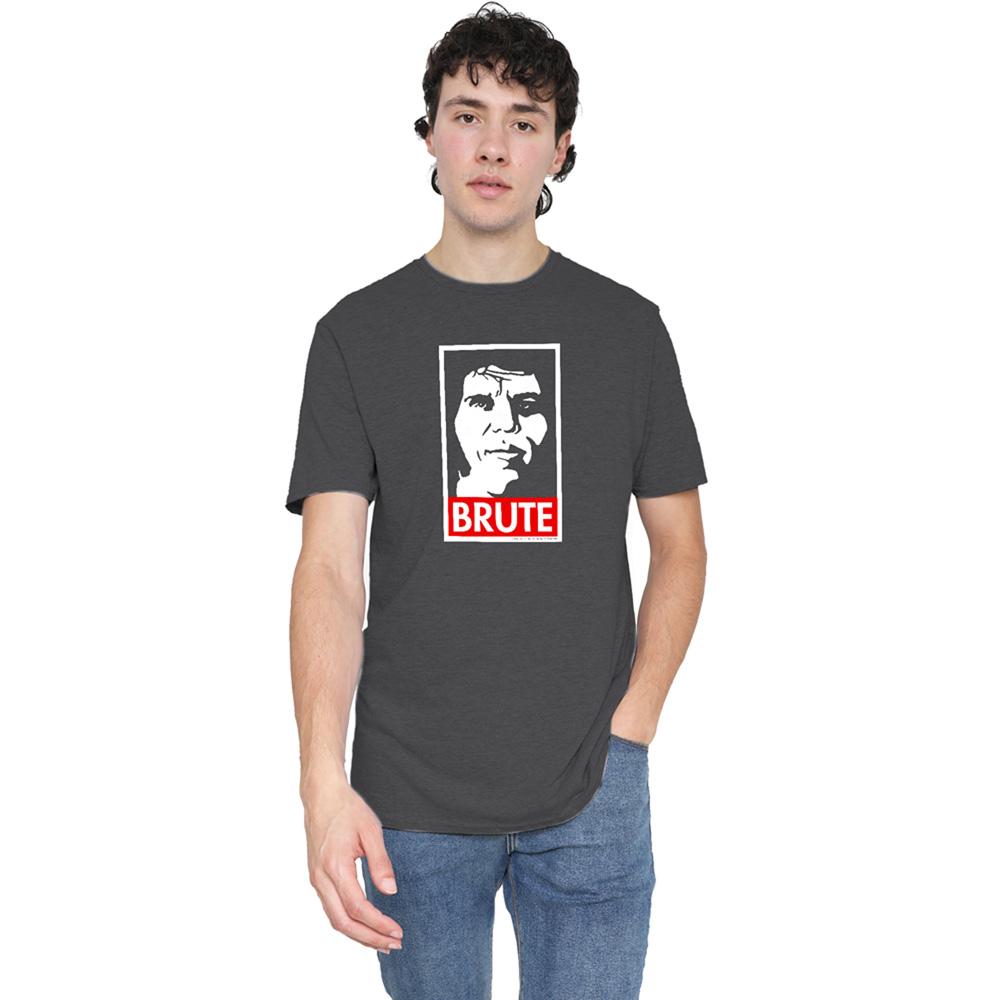 Charcoal - Back - The Princess Bride Unisex Adult Brute Heather T-Shirt