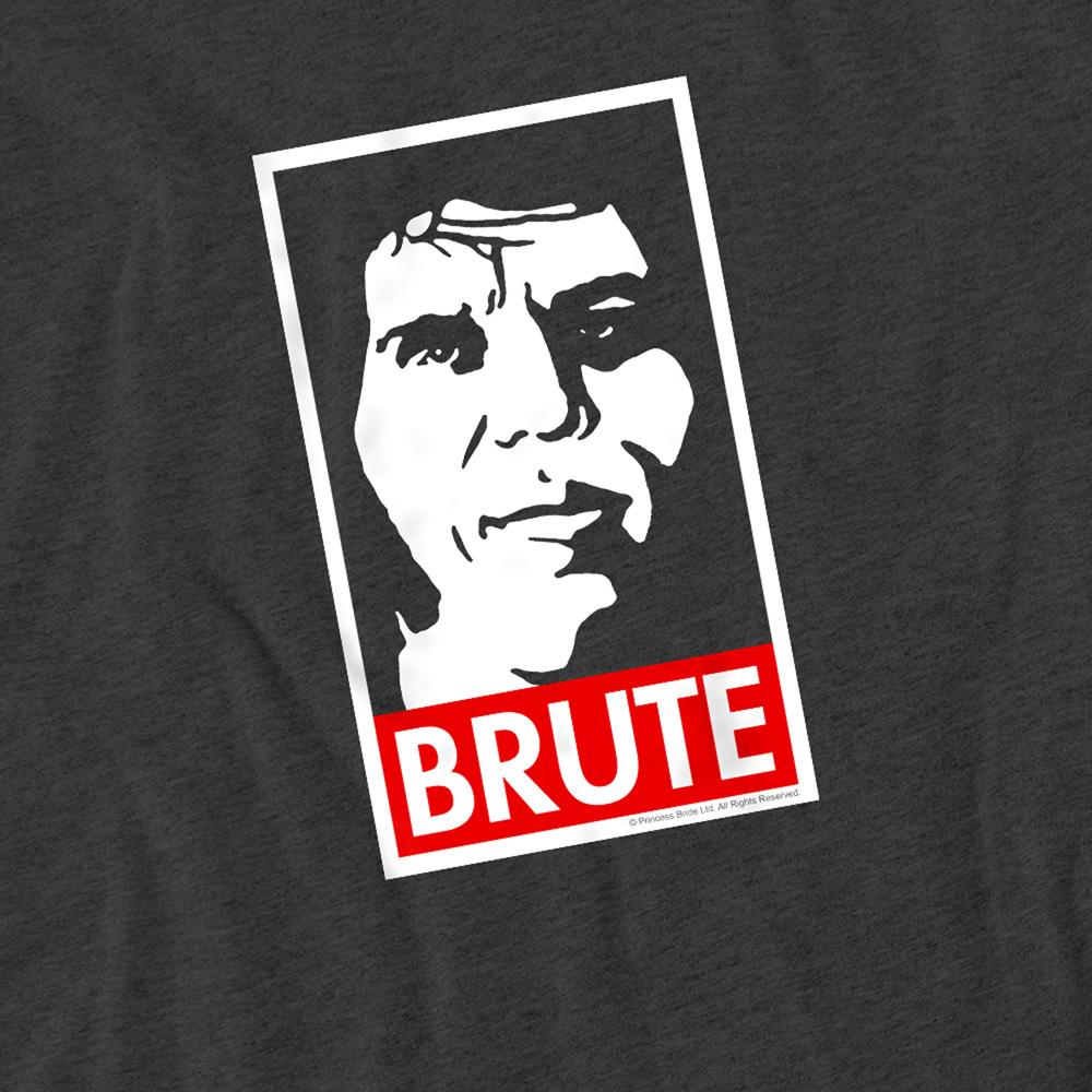 Charcoal - Side - The Princess Bride Unisex Adult Brute Heather T-Shirt