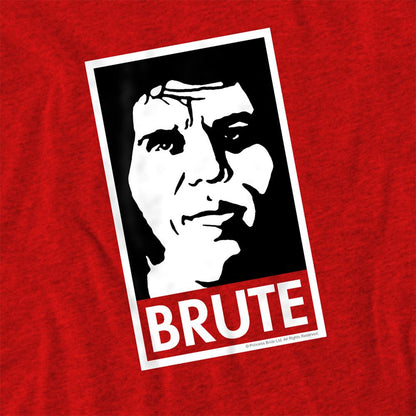Red - Side - The Princess Bride Unisex Adult Brute Heather T-Shirt