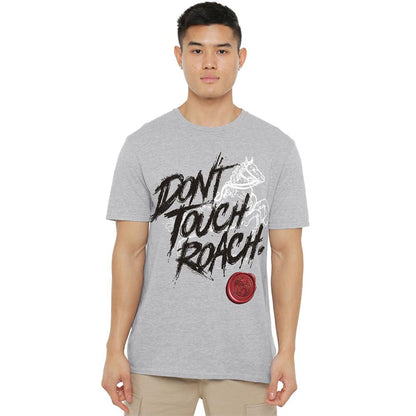 Athletic Heather - Back - The Witcher Unisex Adult Don´t Touch Roach Heather T-Shirt