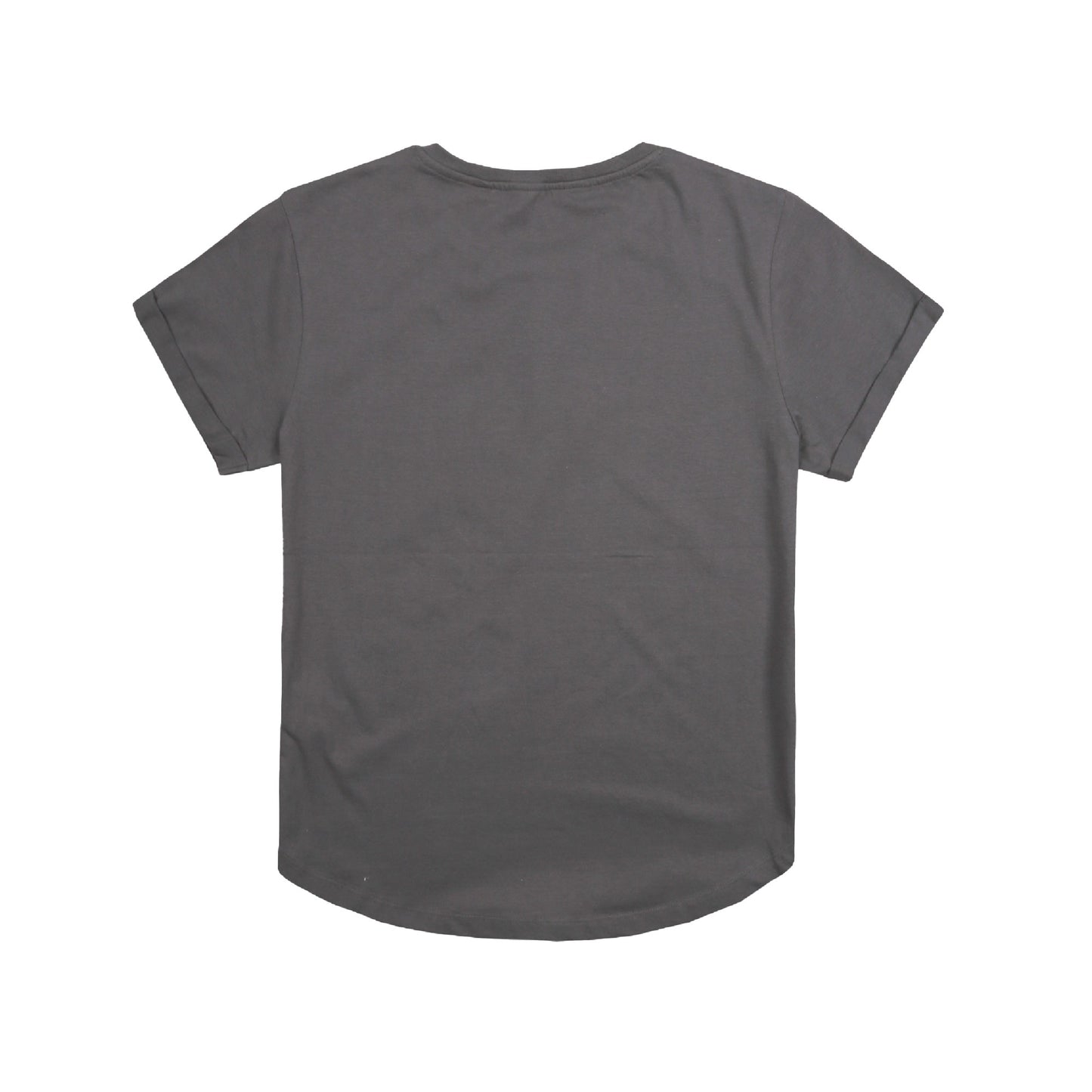 Dark Charcoal - Back - Wonder Woman Womens-Ladies Metallic Logo T-Shirt