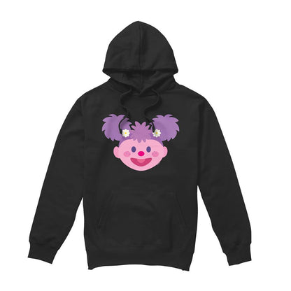 Black - Front - Sesame Street Unisex Adult Abby Cadabby Kawaii Face Hoodie