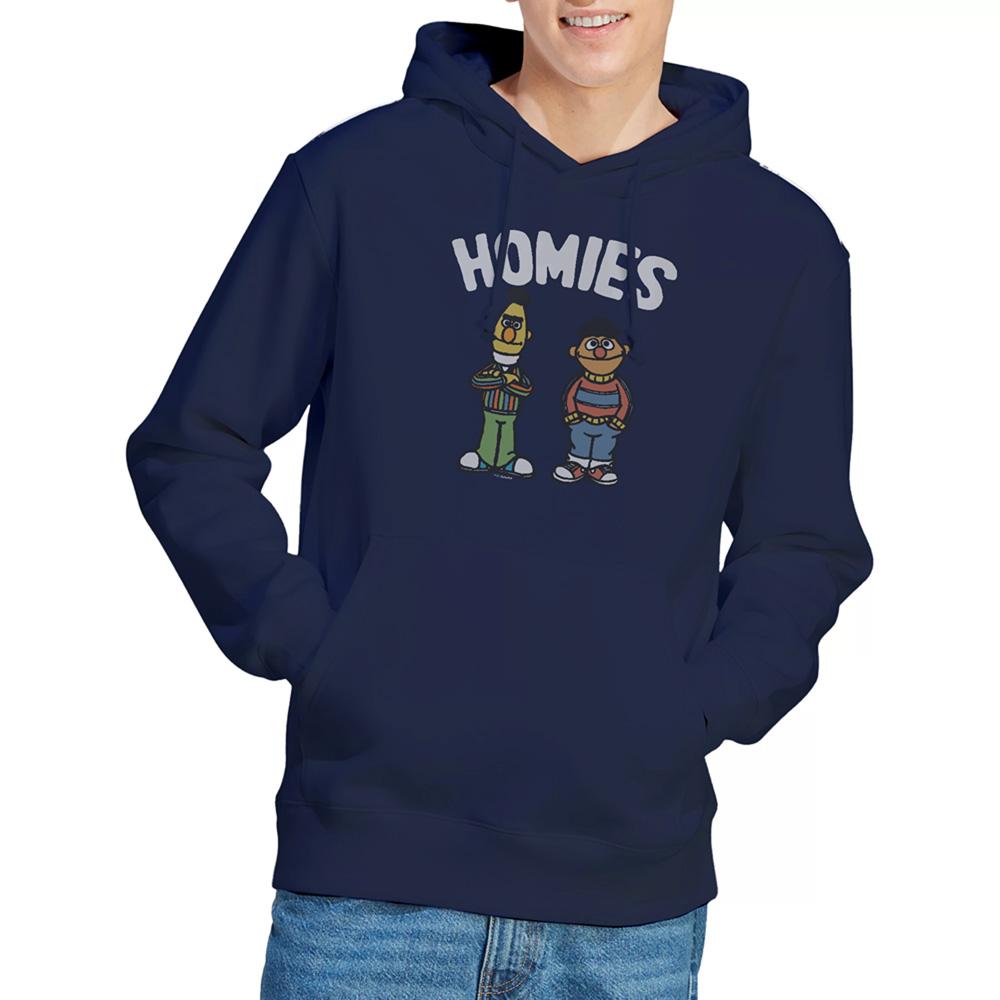 Navy - Back - Sesame Street Unisex Adult The Bff Hoodie