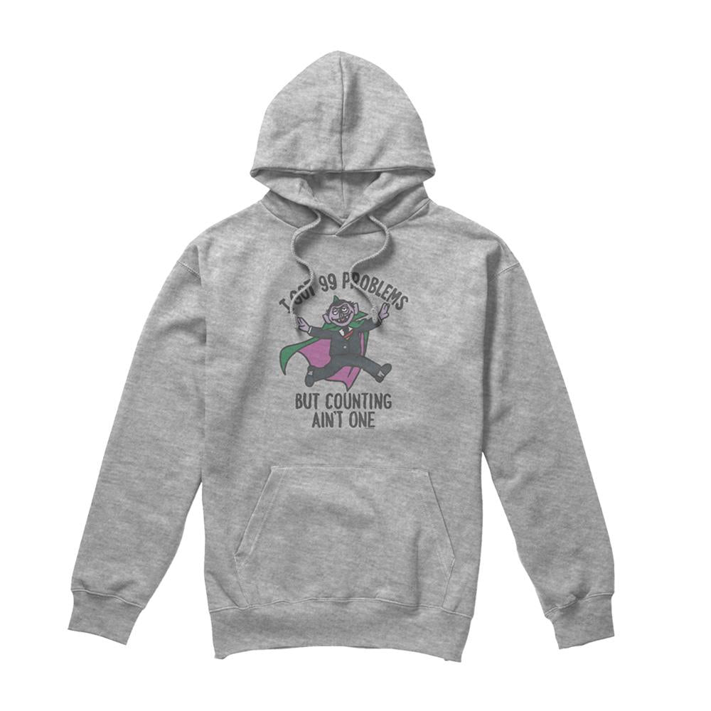 Athletic Heather - Front - Sesame Street Unisex Adult I Got 99 Problems Heather Hoodie