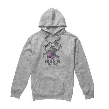 Athletic Heather - Front - Sesame Street Unisex Adult I Got 99 Problems Heather Hoodie