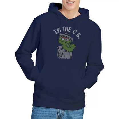 Navy - Lifestyle - Sesame Street Unisex Adult Hoodie