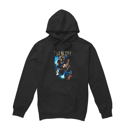 Black - Front - Farscape Unisex Adult Comic Cover Hoodie