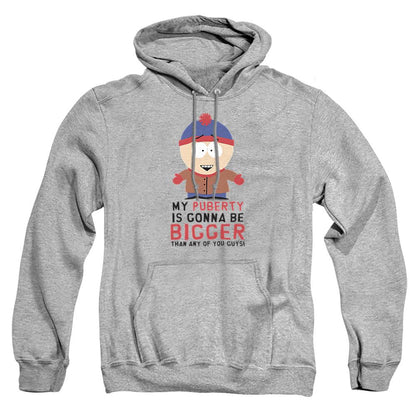 Athletic Heather - Front - South Park Unisex Adult Puberty Hoodie