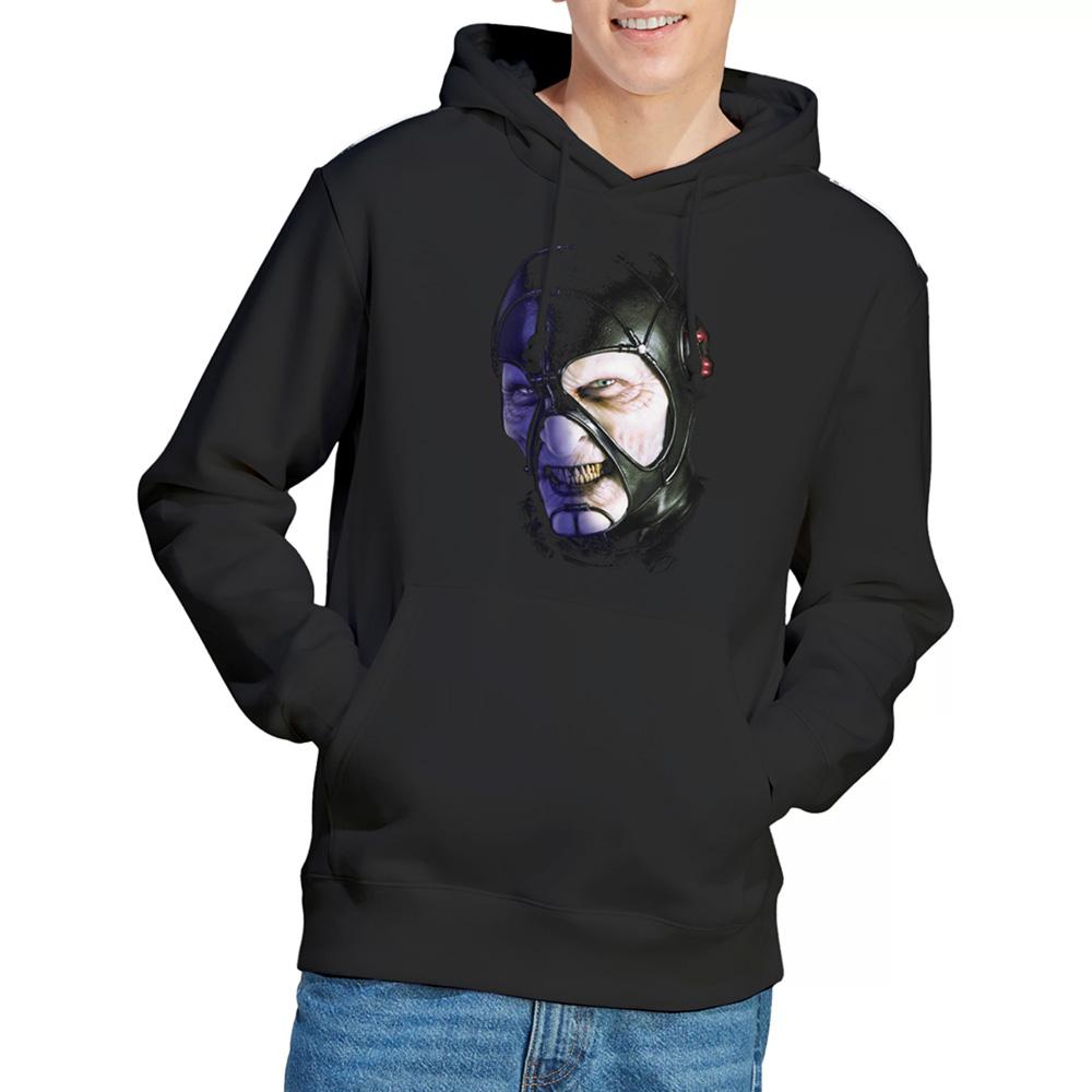 Black - Back - Farscape Unisex Adult Keep Smiling Hoodie