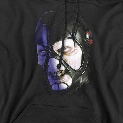 Black - Side - Farscape Unisex Adult Keep Smiling Hoodie