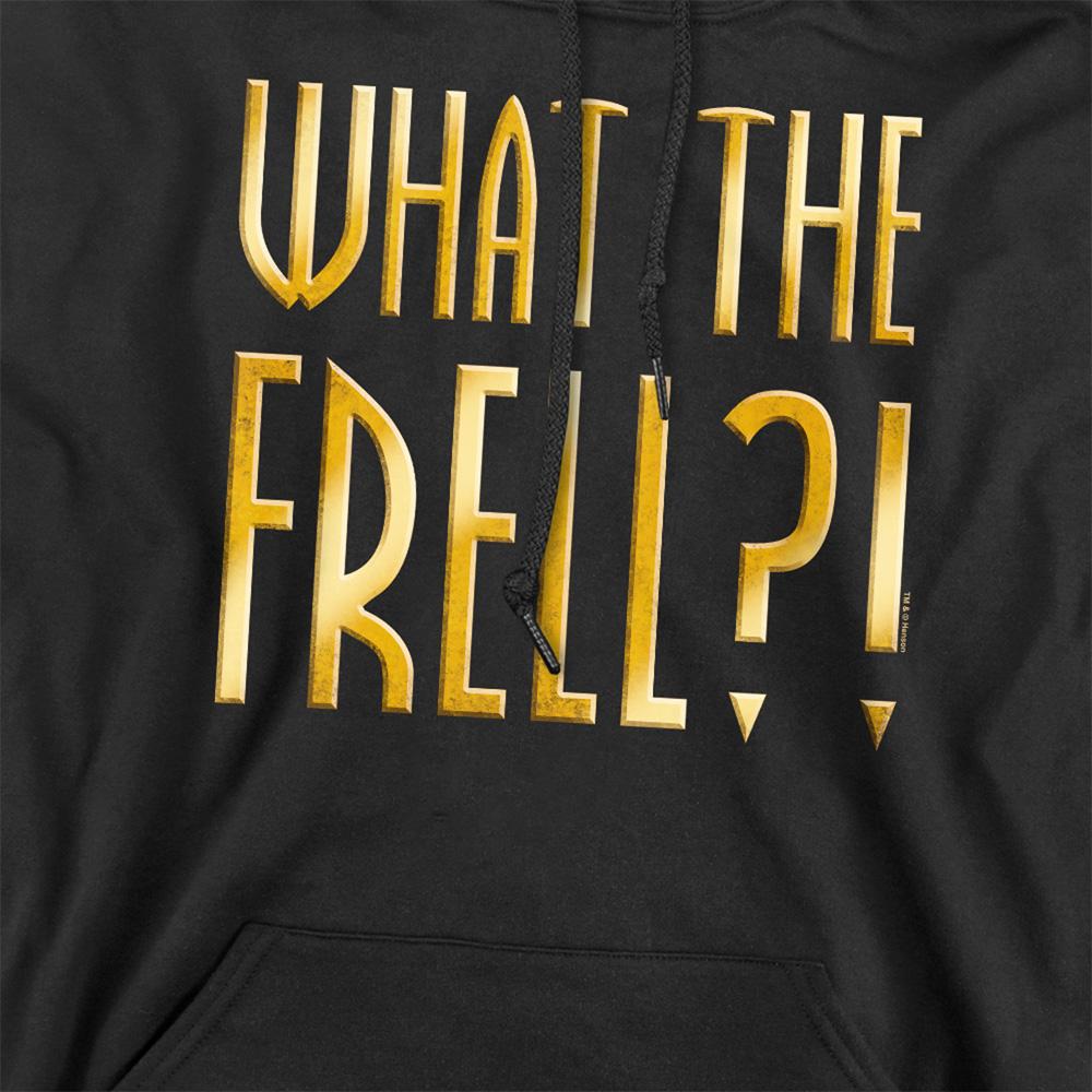 Black - Side - Farscape Unisex Adult What The Frell Hoodie