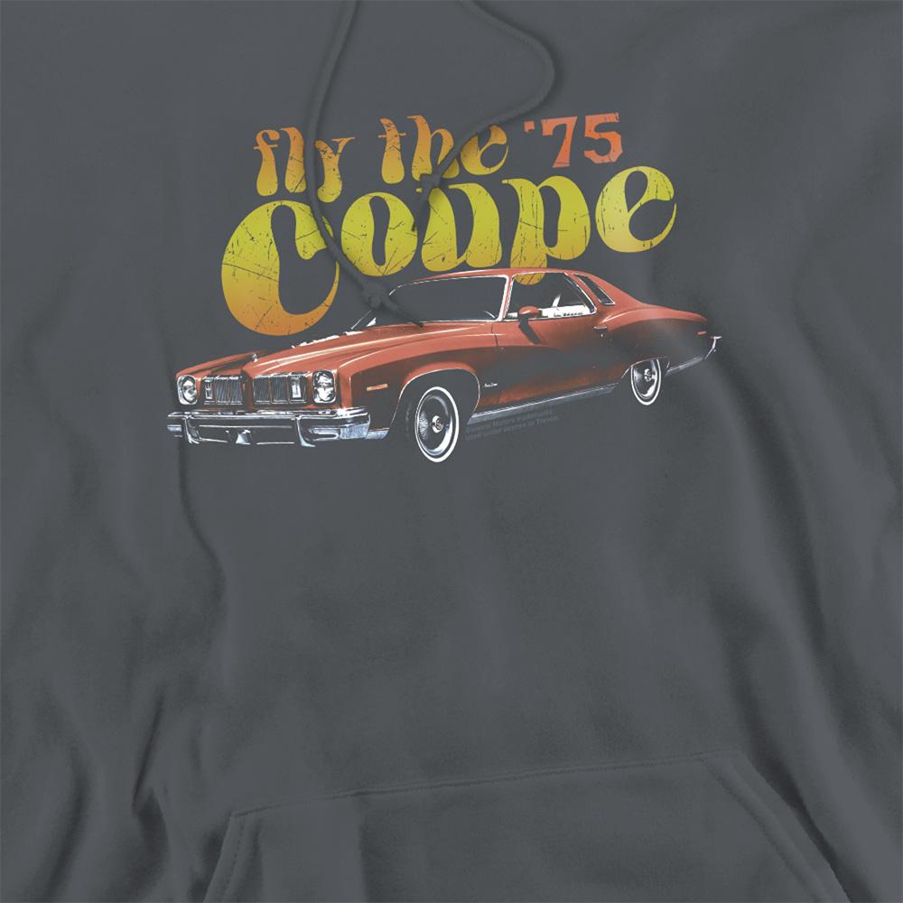 Charcoal - Side - Pontiac Unisex Adult Fly The Coupe Hoodie