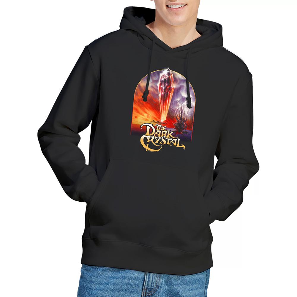 Black - Back - Dark Crystal Unisex Adult Crystal Poster Hoodie
