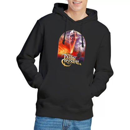 Black - Back - Dark Crystal Unisex Adult Crystal Poster Hoodie