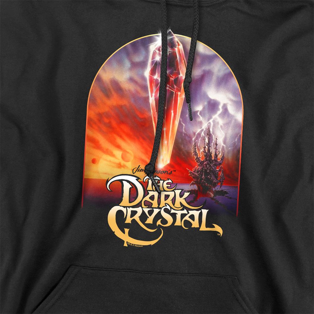Black - Side - Dark Crystal Unisex Adult Crystal Poster Hoodie