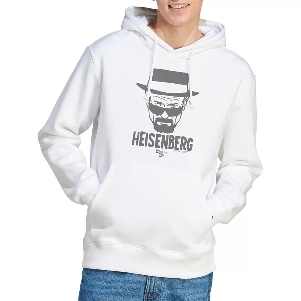 White - Back - Breaking Bad Unisex Adult Heisenberg Drawing Hoodie