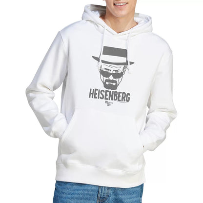 White - Back - Breaking Bad Unisex Adult Heisenberg Drawing Hoodie