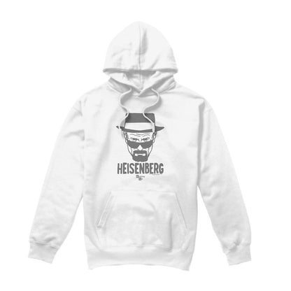 White - Front - Breaking Bad Unisex Adult Heisenberg Drawing Hoodie