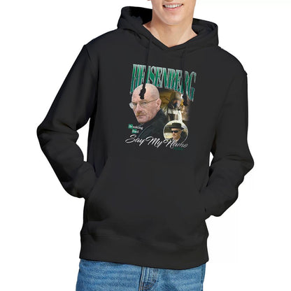 Black - Back - Breaking Bad Unisex Adult Heisenberg Homage Hoodie