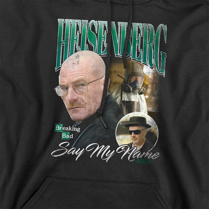 Black - Side - Breaking Bad Unisex Adult Heisenberg Homage Hoodie