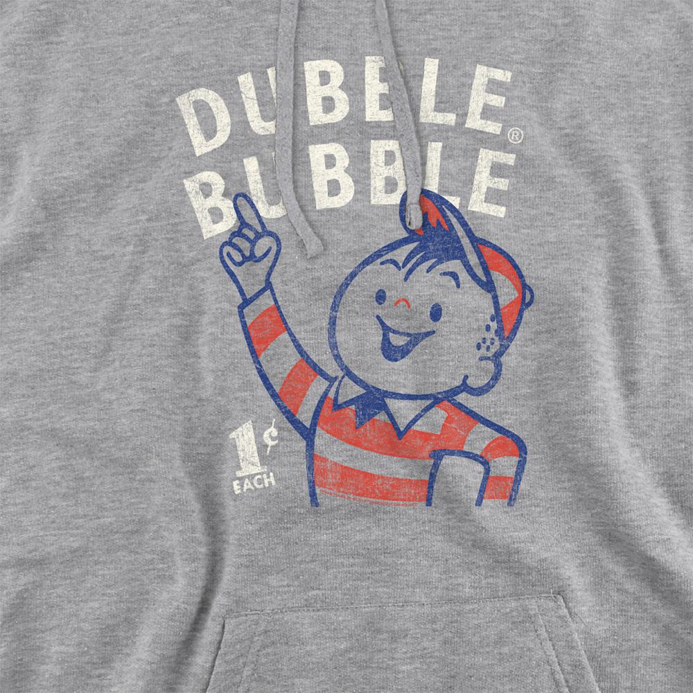 Athletic - Side - Dubble Bubble Unisex Adult Finger Pointing Heather Hoodie
