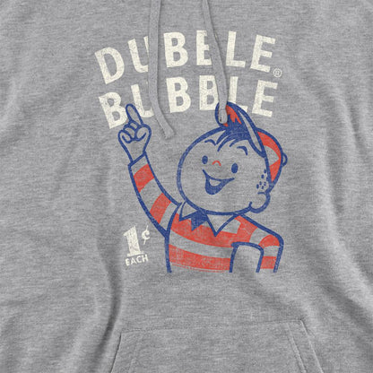 Athletic - Side - Dubble Bubble Unisex Adult Finger Pointing Heather Hoodie