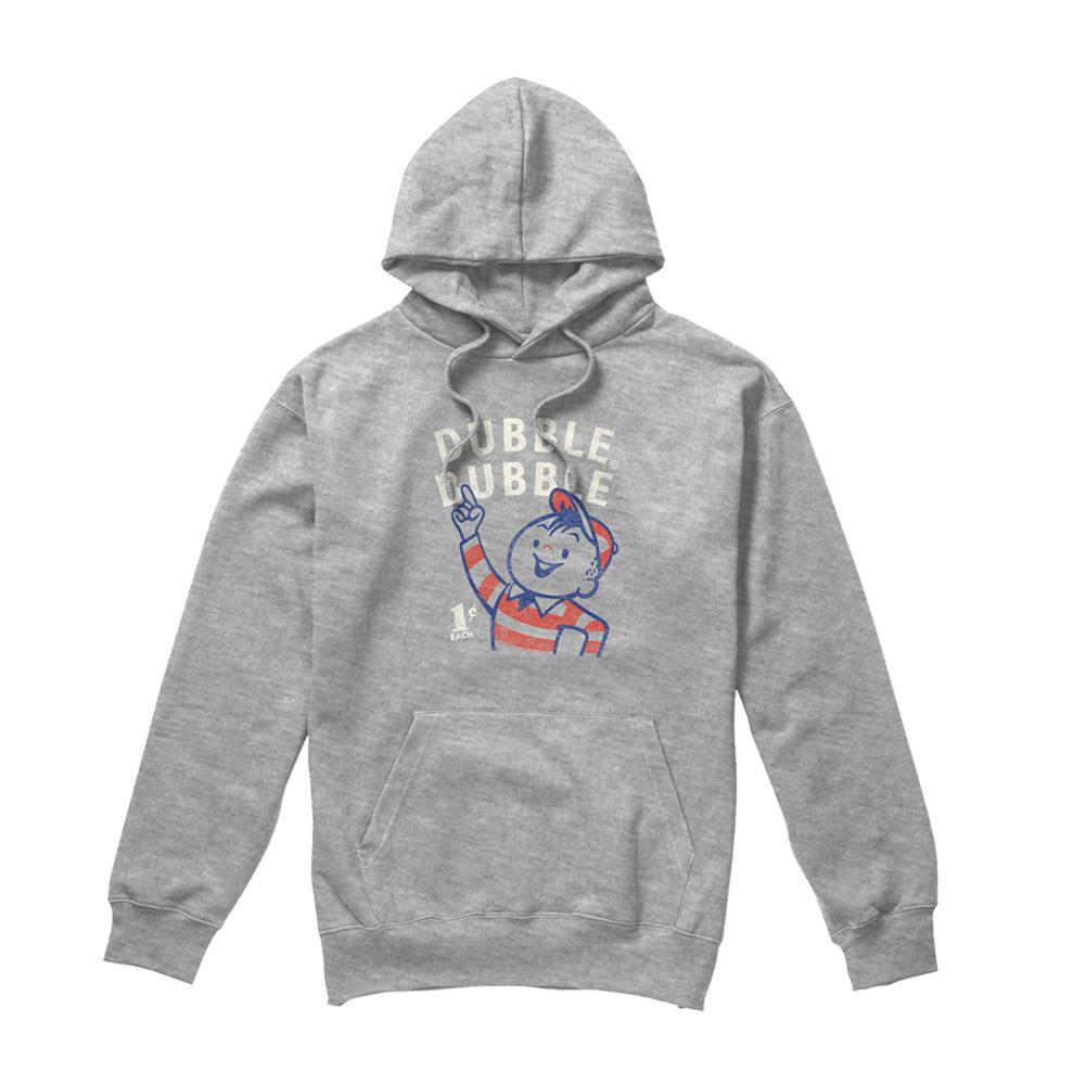 Athletic - Front - Dubble Bubble Unisex Adult Finger Pointing Heather Hoodie