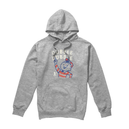 Athletic - Front - Dubble Bubble Unisex Adult Finger Pointing Heather Hoodie