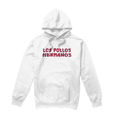 White - Front - Breaking Bad Unisex Adult Los Pollos Hermanos Logo Hoodie