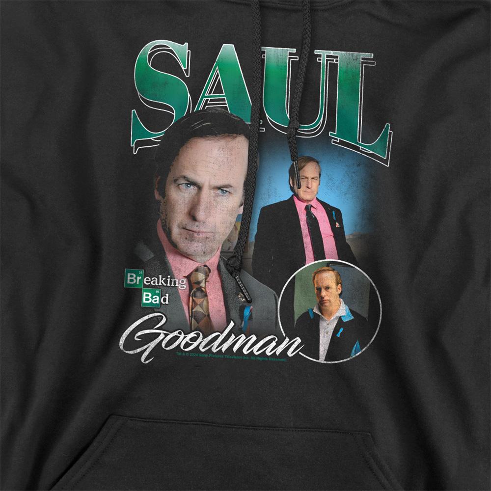 Black - Side - Breaking Bad Unisex Adult Saul Goodman Homage Hoodie